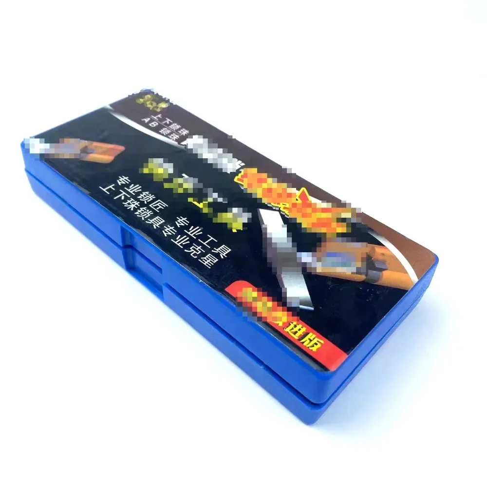 1 Juego de herramientas de cerrajería de papel de estaño de boca plana de un personaje de papel de estaño ka-ppa de boca plana de alta calidad