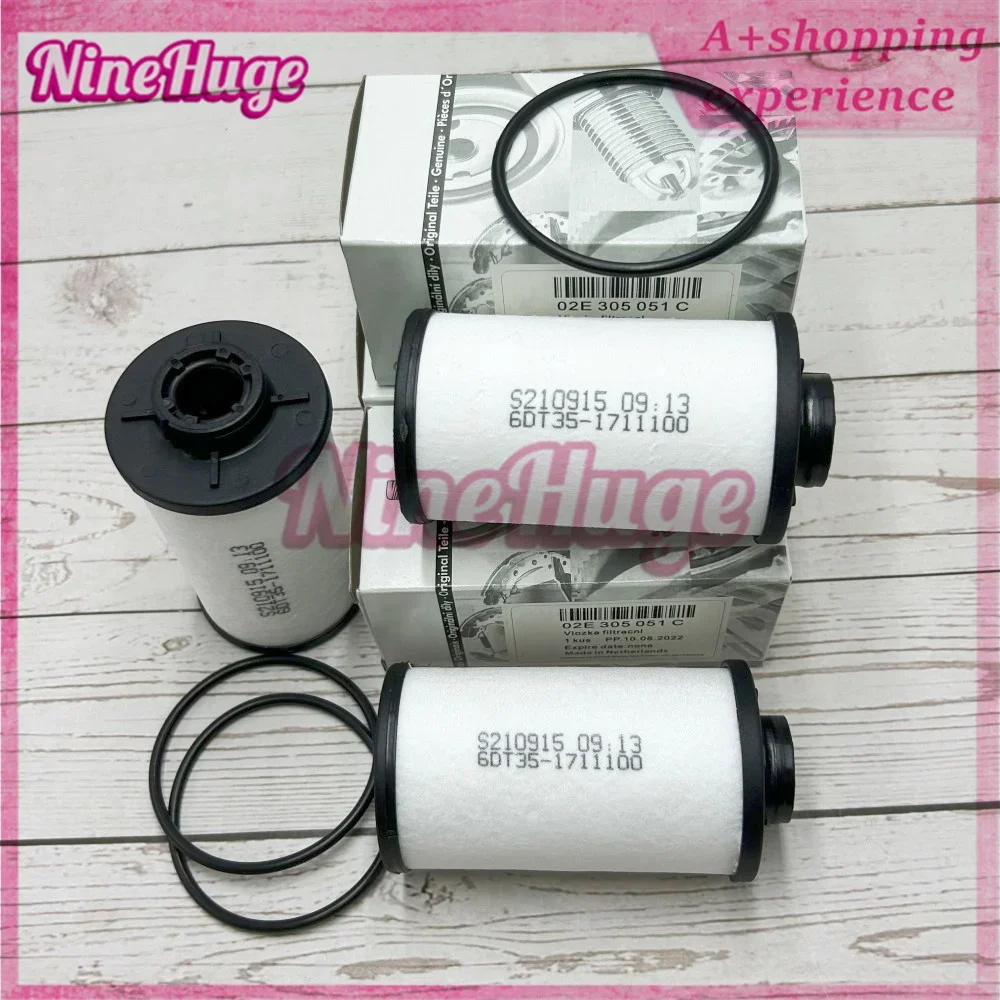 02E 305 051 C For Audii Volkswagon Automatic DSG Transmission Filter Dual Clutch Kit 02E305051C Oil Filter Kit Replace