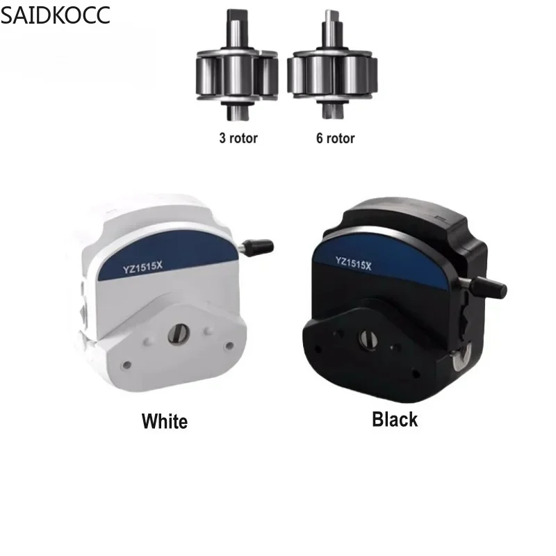 

SAIDKOCC Головка перистальтического насоса, циркуляционная, с высоким расходом, антикоррозийная YZ1515X, лабораторный онлайн-анализатор, головка насоса, 3 ротора/6 ротора