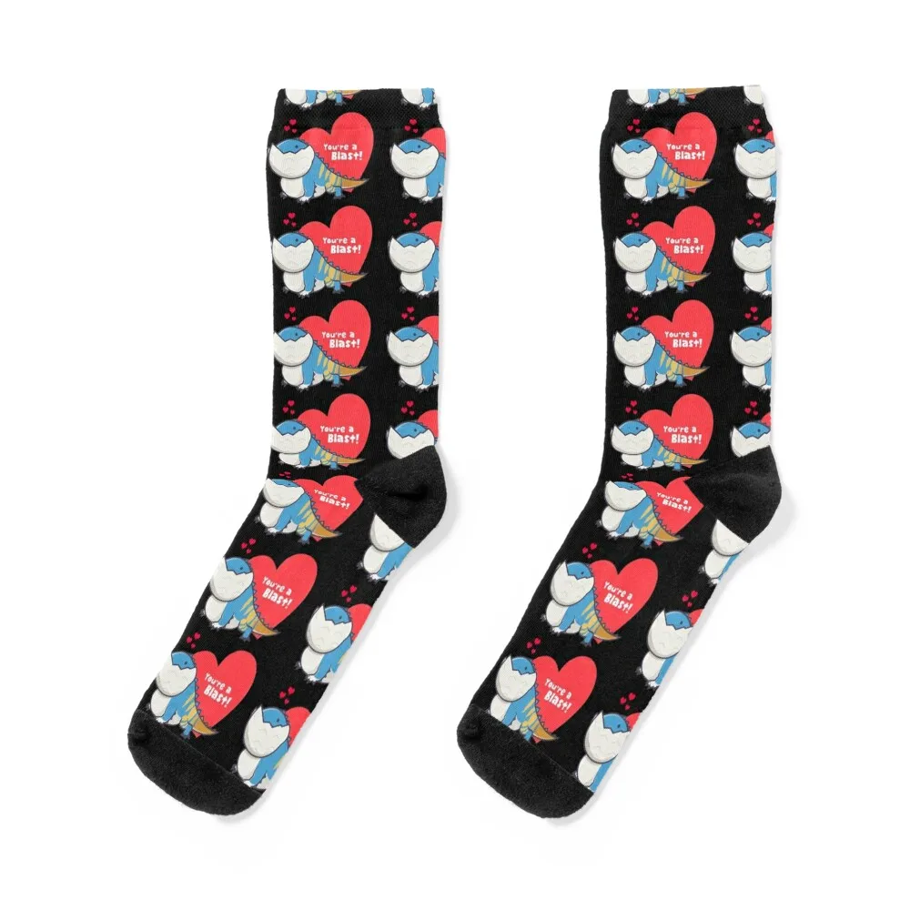 Dodogama Monster Hunter You're a Blast Socks retro Argentina Toe sports compression Men Socks Luxury Brand Women's