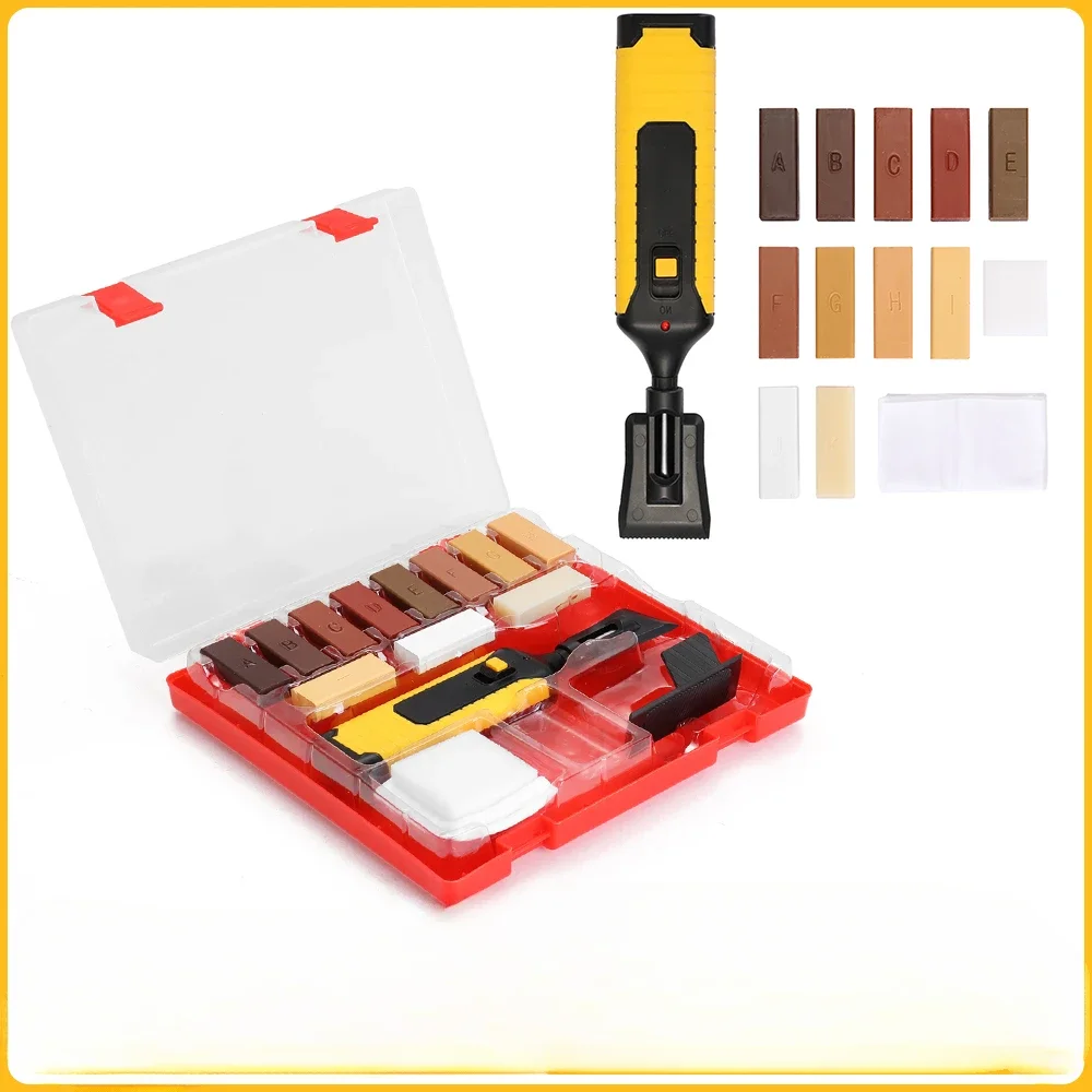 

Laminate Tile Floor Repair Kit Laminate Repairing kit Wax System Worktop Sturdy Casing Chips Scratches Mending Floor Repair Suit