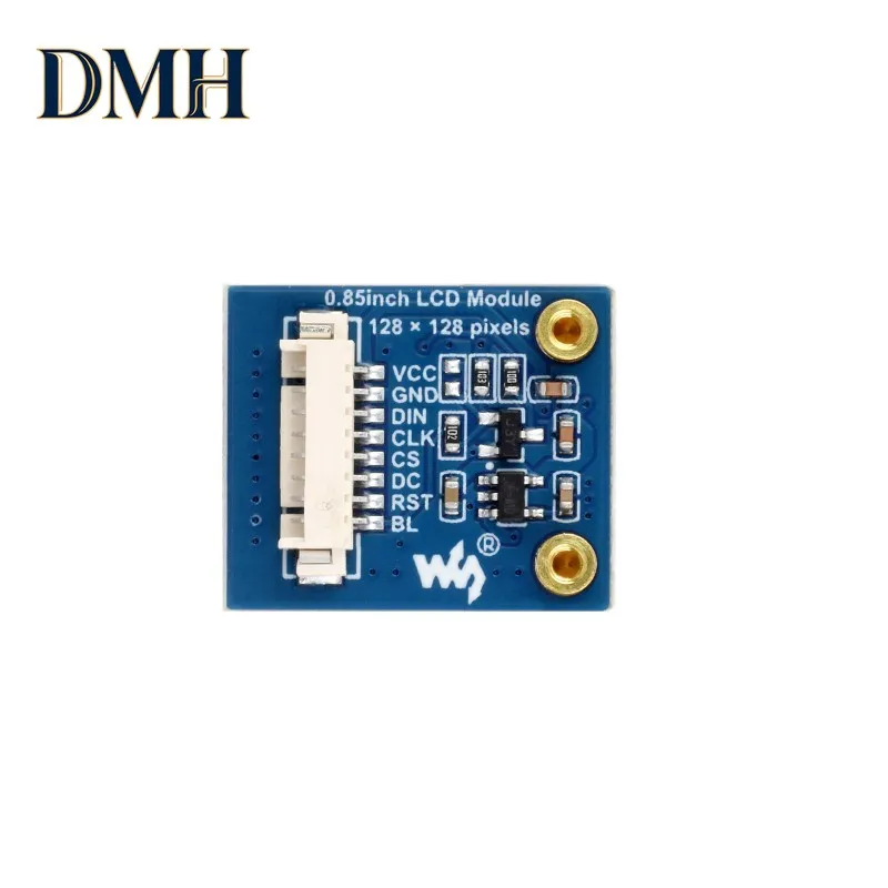 

Модуль ЖК-дисплея DMH-Waveshare 0,85 дюйма, IPS-панель, разрешение 128×128, интерфейс SPI, 65K цветов