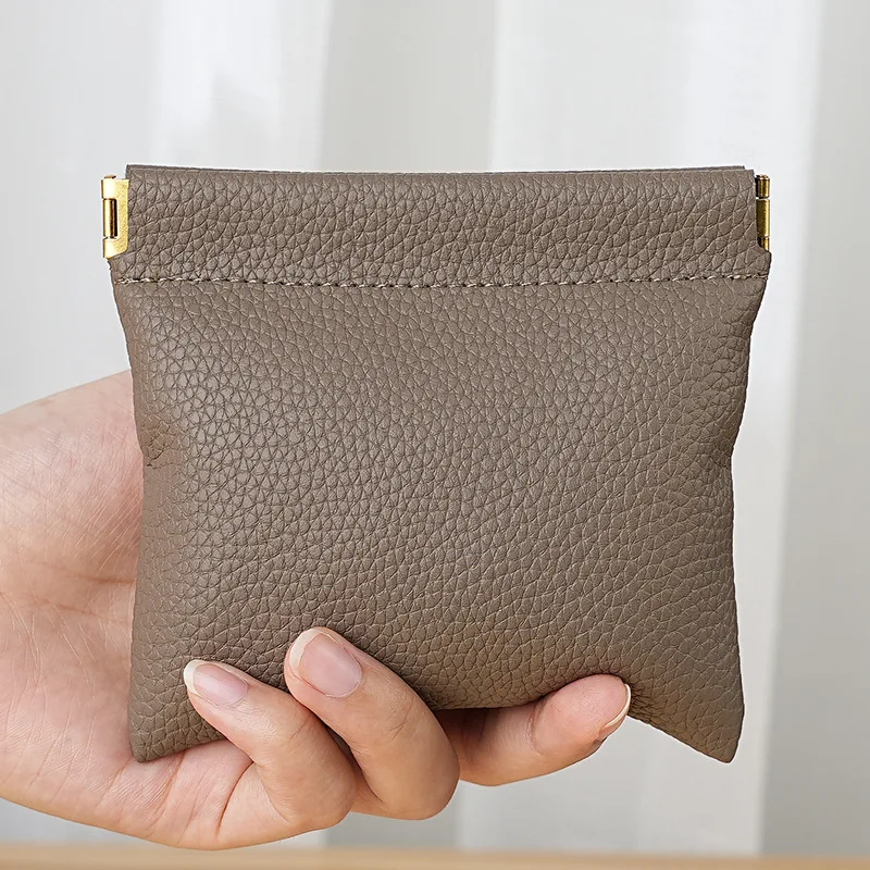 قسط الأسود ليتشي نمط الجلود التلقائي إغلاق شظايا حقيبة مجوهرات عربات التي تجرها الدواب حقيبة أحمر الشفاه حقيبة مستحضرات التجميل