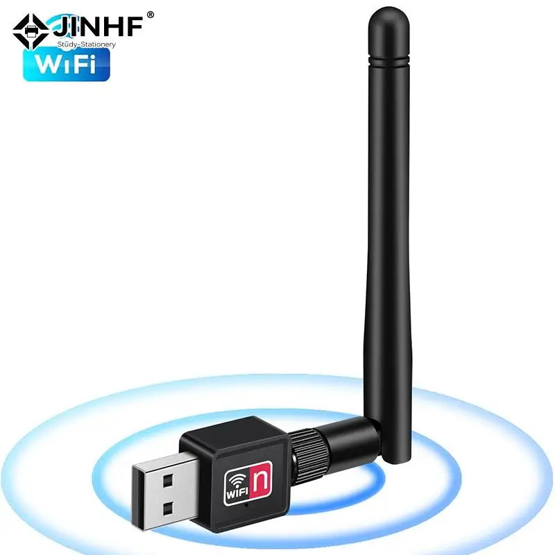 

Network Card Mini USB WiFi Adapter Card 150 Mbps 2dBi Set Top Box PC WiFi Antenna WiFi Dongle 2.4G USB Ethernet WiFi Receiver