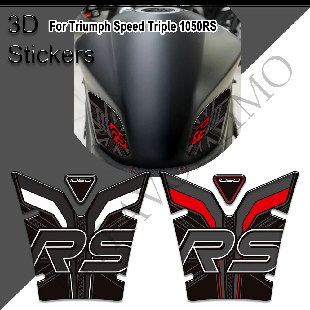 For Triumph Speed Triple 1050RS 1050 RS Motorcycle Stickers Decals Gas Fuel Oil Kit Knee Tank Protector Pad Grips 2016 - 2020