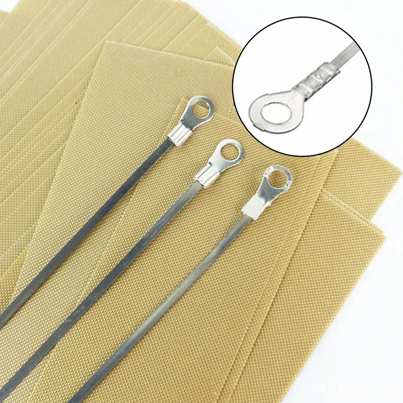 10 Pieces Impulse Sealer Spare Repair Parts Kit Heat Seal Strips Replacement Elements Heating Strip Sealing Machine