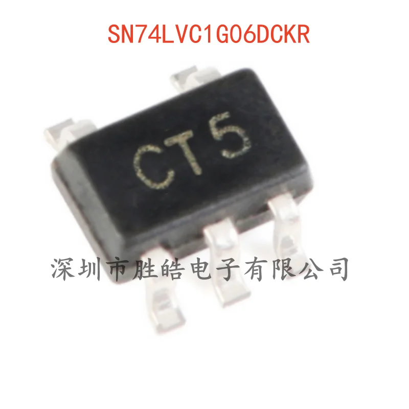 

(10PCS) NEW SN74LVC1G06DCKR 74LVC1G06 Drain Open Output Single-way Inverter Buffer SOT-353 Integrated Circuit