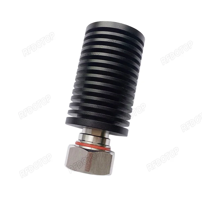 50W 0~6GHz L29 DIN Male RF Coaxial Termination Dummy Load SWR＜1.2 50 Ohm Connector Socket Brass Straight Coaxial RF Adapters