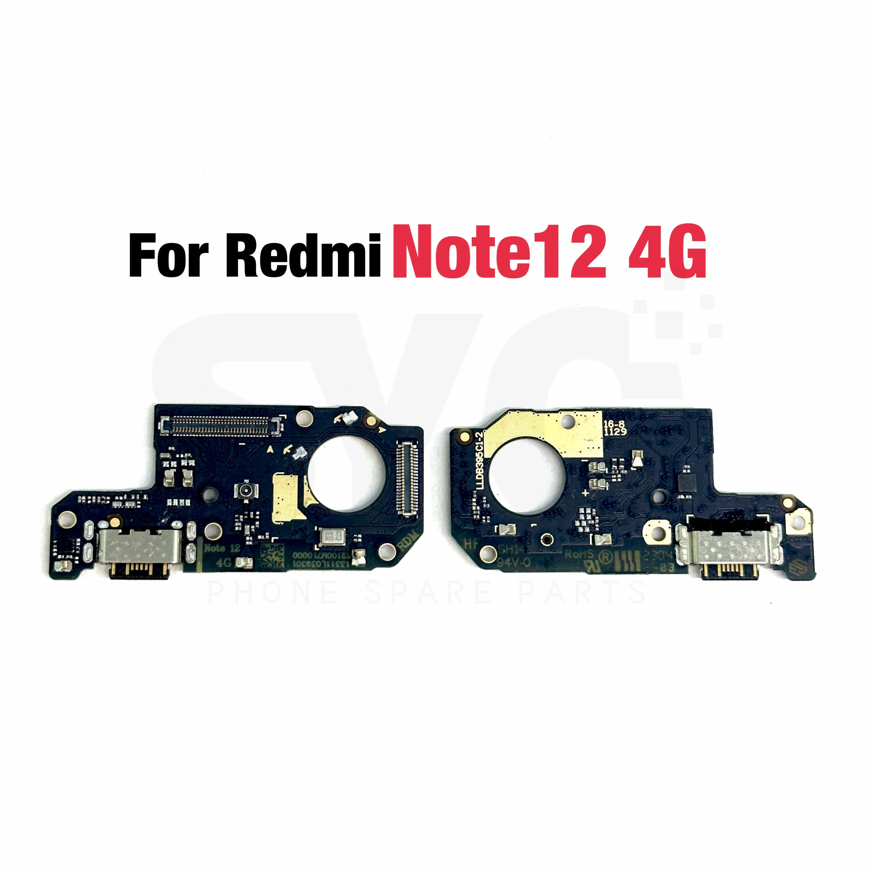 Good quality USB Charging Board Port Dock Charger Plug Connector Flex Cable For Xiaomi Redmi Note 11 11E 12 Pro 4G 5G With Micro