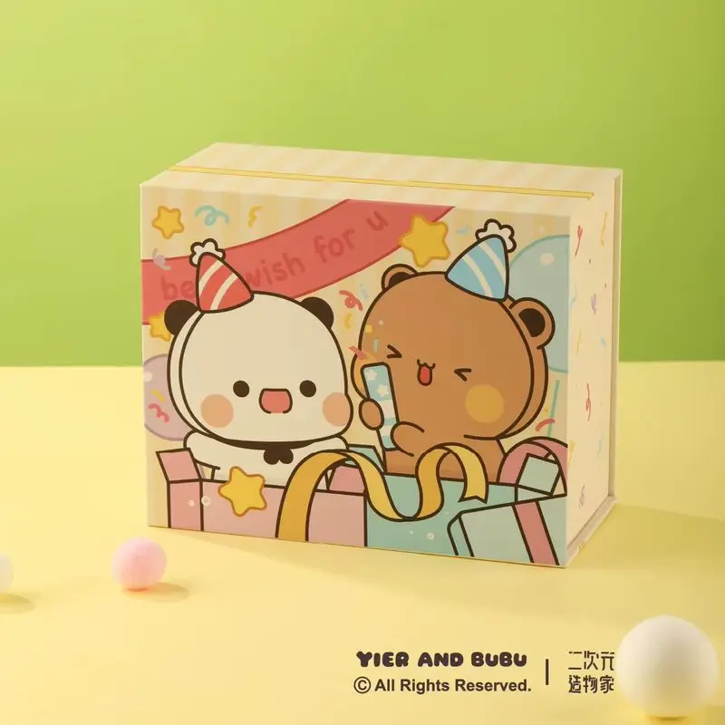 

Yier And Bubu Original Panda Bubu And Dudu Couples Gift Box Exquisite Gift Package For Christmas Birthday Valentines Day Present
