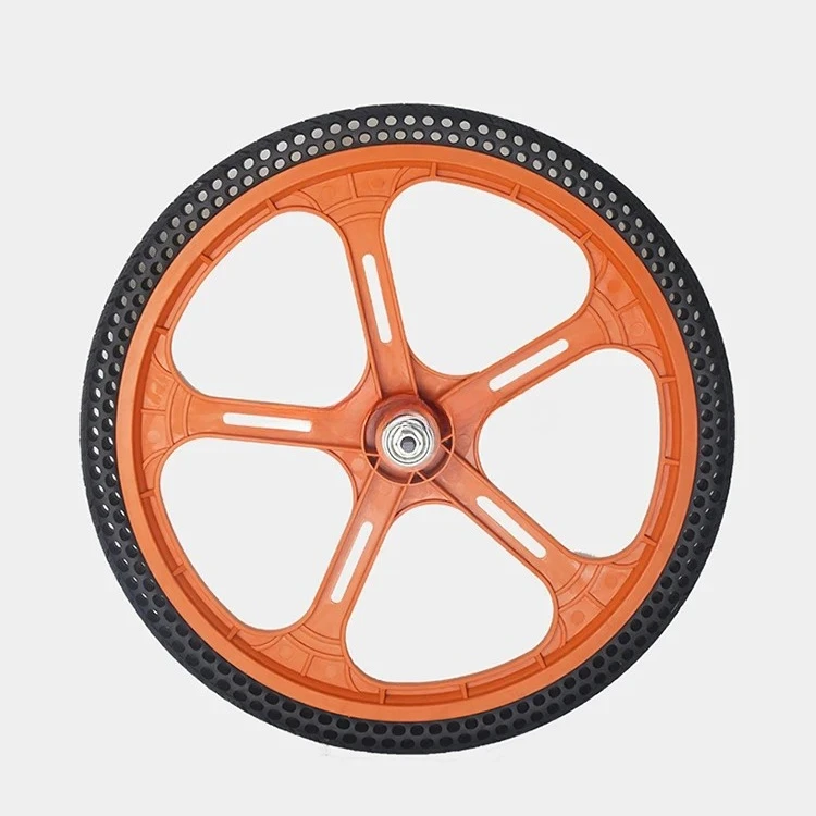 

20x1,5 красочные пластиковые велосипедные колеса без спиц 20-дюймовое велосипедное колесо