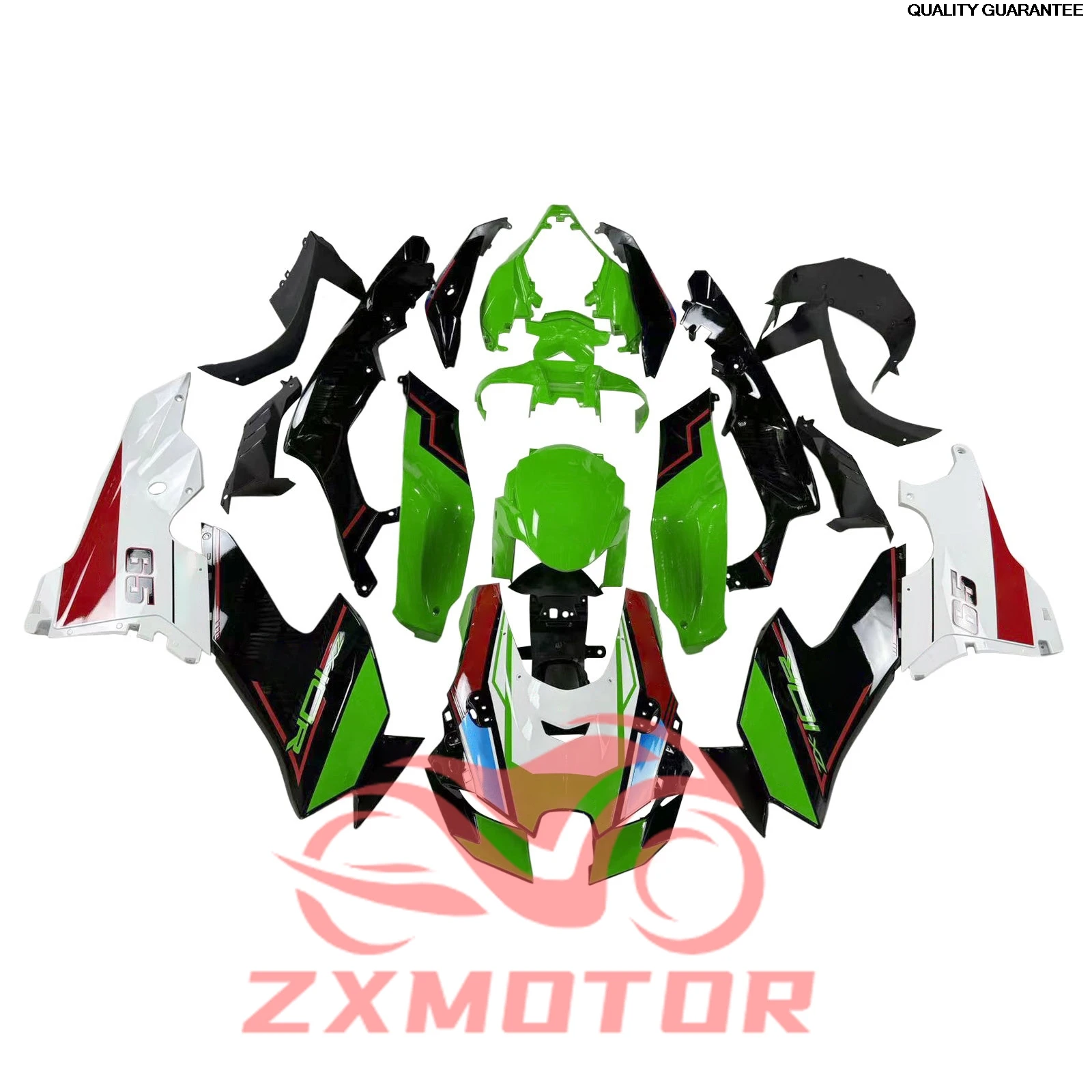 

Fit For Kawasaki ZX10R 2021 2022 2023 2024 Fairings Motorcycle ZX-10R 21 22 23 24 ABS Fairing Kit Fit
