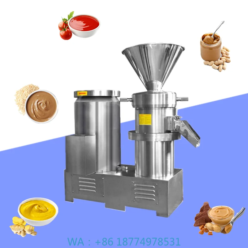 1. Nut Paste Cocoa Liquor Cocoa Bean Bone Mud Grinding Colloid Milling Tool For Industrial Material Preparation