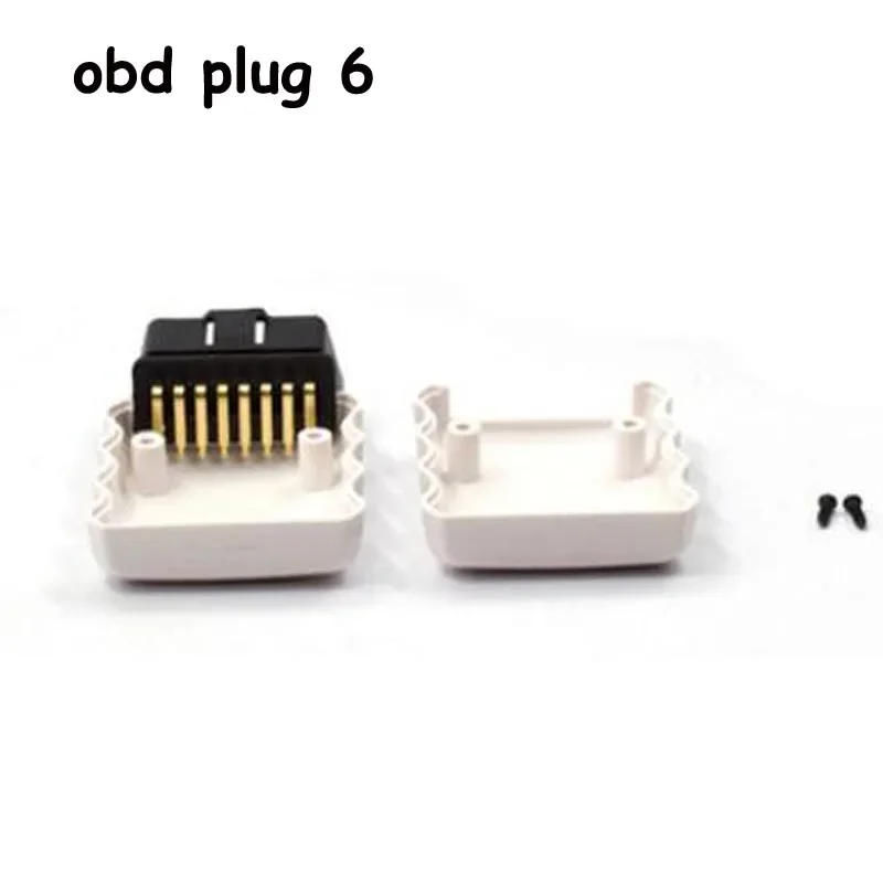 10 Type OBD2 EOBD 2 16 pin male connector J1962 Wholesale & Retail OBD Male Plug OBD2 16Pin