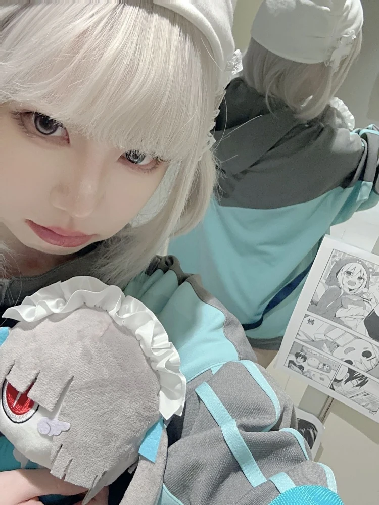 Japanese Sweet Y2k Women Kawaii Coat Hooded Sweatshirt Lolita Autumn Aesthetics Patchwork Zip Harajuku Gothic Streetwear Jacket