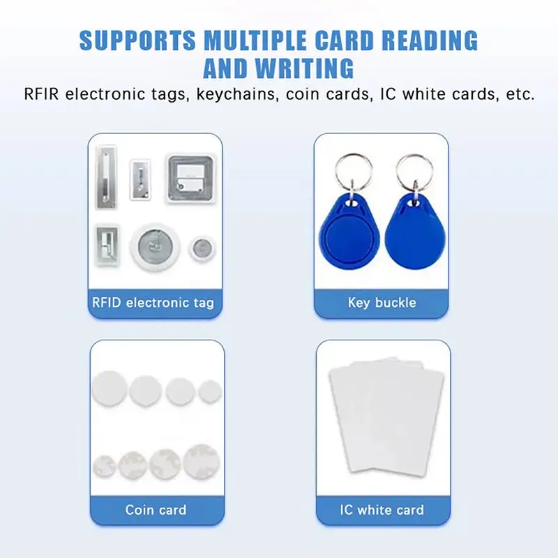 NFC RFID Module RC522 MFRC-522 PN532 RDM6300 Kits S50 13.56 Mhz 125Khz With Tags I2C Write & Read For ESP32/Microbit