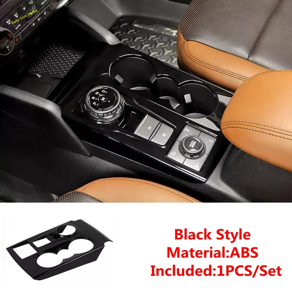 Transmission Stalls Shift Gear Box Panel Decoration Frame Cover Trim Fit For Ford Bronco Sport 2021 - 2024 Car Accessories