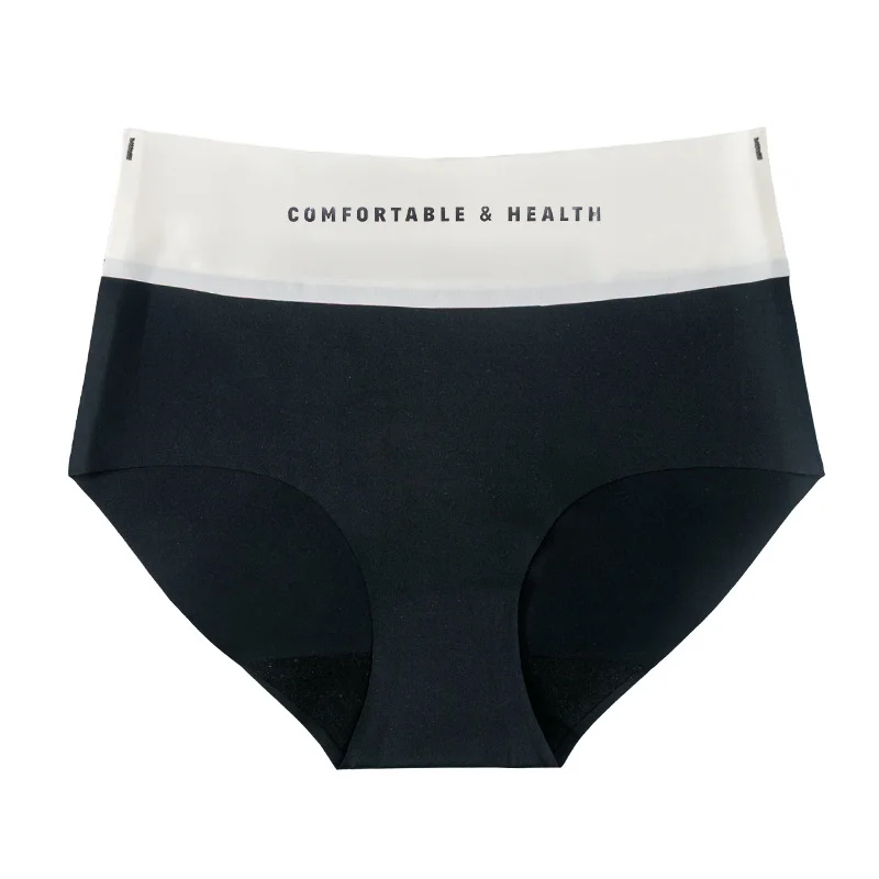 5 шт. FallSweet женские трусики из ледяного шелка с высокой посадкой, ультратонкие невидимые трусы, бесшовные трусы, мягкое дышащее женское белье