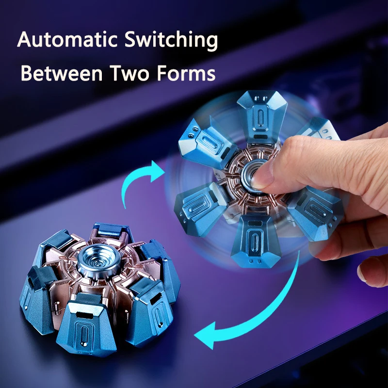 EDC Hand Spinner Stress Relief Spielzeug Kreative Rotierende Fingerspitze Gyroskop Spinner Zappeln Spielzeug Weihnachtsgeschenke für Jungen Erwachsene