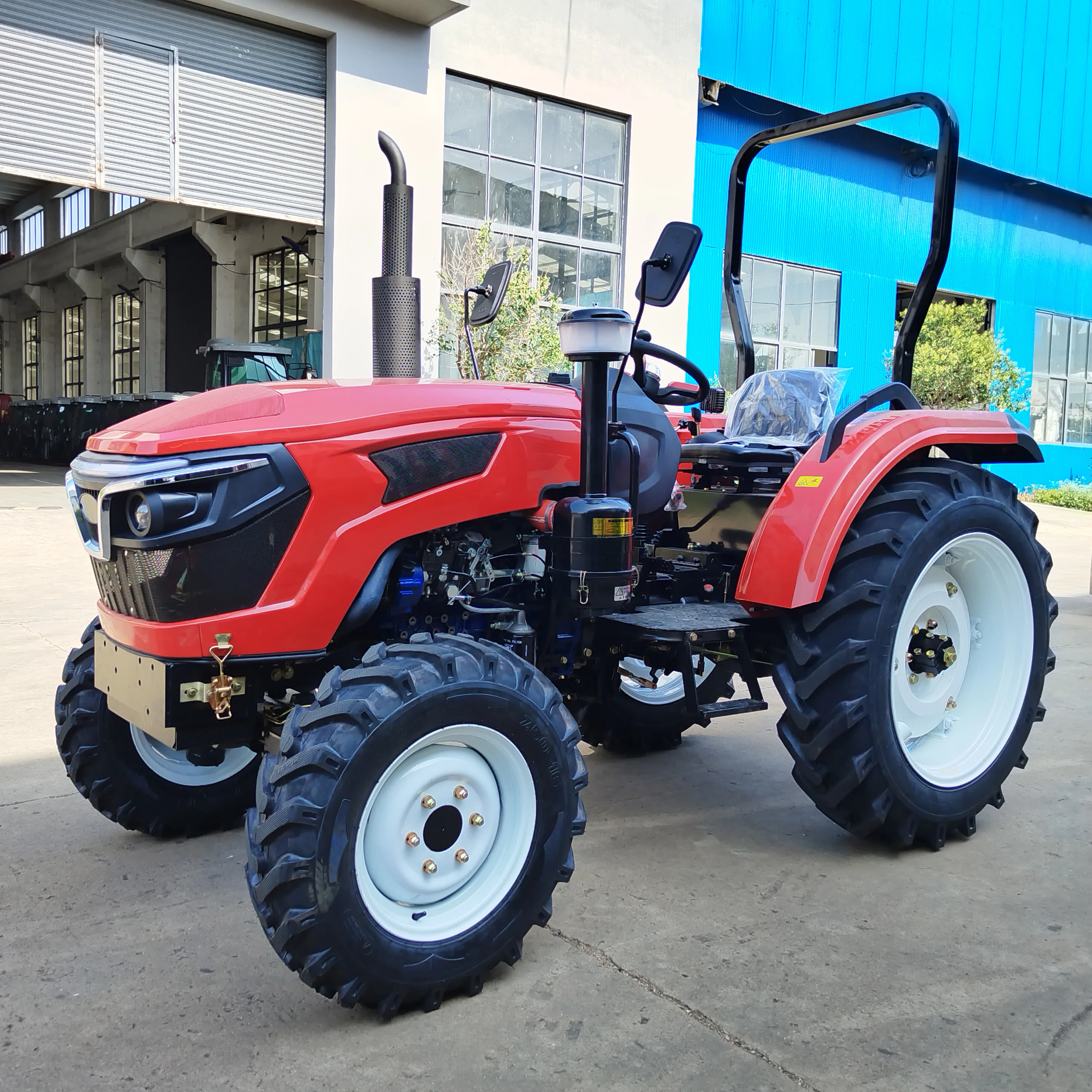 50hp -100hp 4WD Tractor With Roof or Cabin Multifunction Mini Tractor for Sale