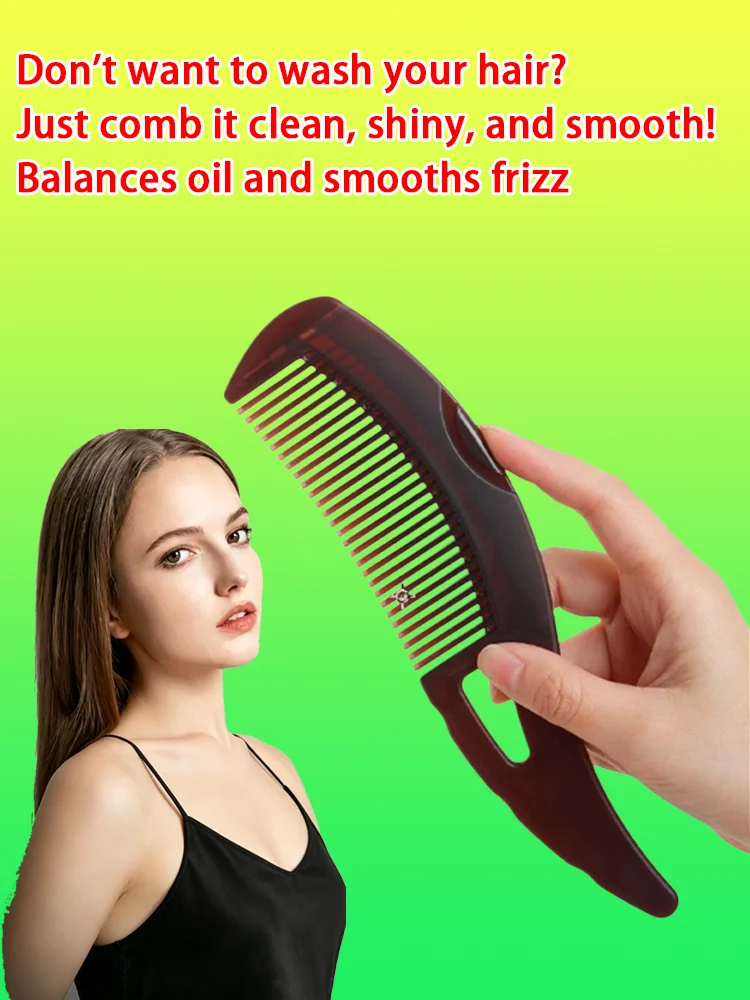 

Расческа против перхоти, расческа с полыми зубцами, самоочищающаяся расческа для массажа кожи головы против перхоти