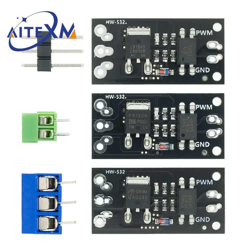 FR120N LR7843 AOD4184 D4184 Isolated MOSFET MOS Tube FET Module Replacement Relay 100V 9.4A 30V 161A 40V 50A Board Module