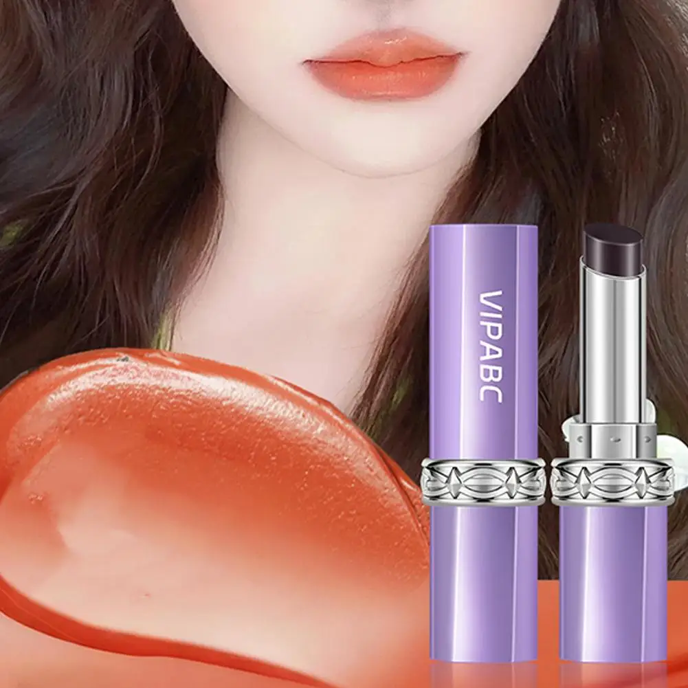 Black Color-changing Lipstick Cinnamon Milk Tea Nude Lip gloss Moisturizing Makeup Lipstick Pseudo-natural Face Natural Z9X5