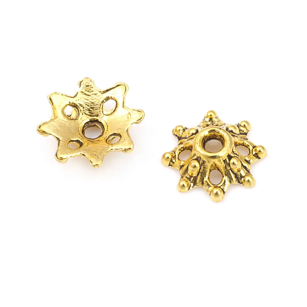 Antique Silver Antique Bronze Zinc Alloy Bead Caps Tassel Caps Diy Jewelry Making Earrings Accessories for Women