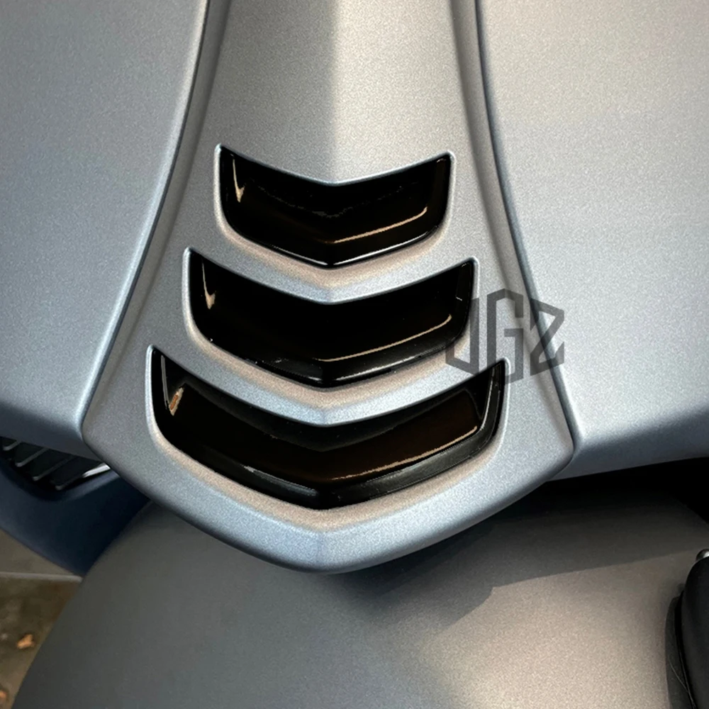 Motorcycle Horn Cover Inlay Tie Grill Cover ABS polychrome Fairing For Vespa GTS / Super 125 300 2023 Accessories