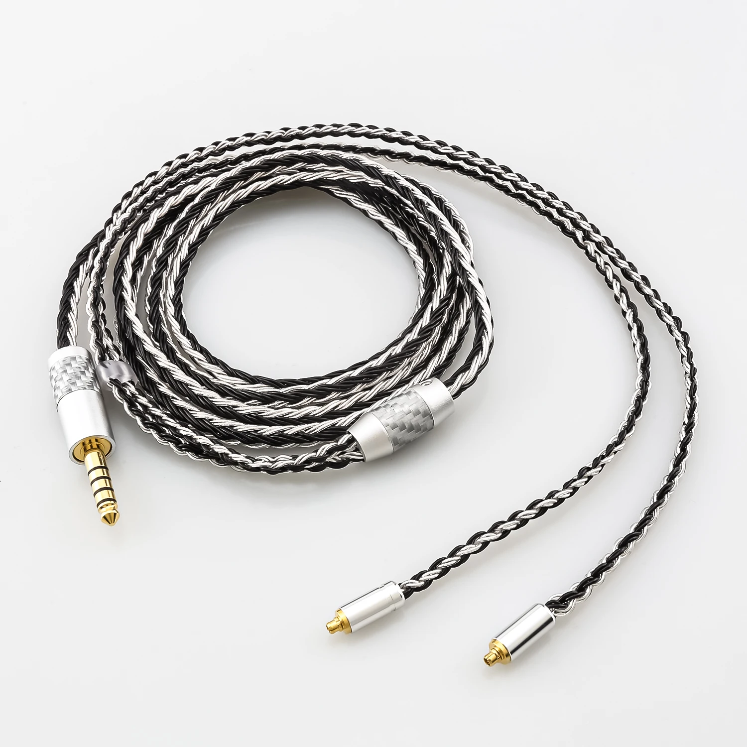 4.4mm 2.5mm 3.5mm XLR zrównoważone 16 rdzeniowe 99% 7N OCC słuchawki zmodernizowany kabel dla N5005 N30 N40 MMCX IE300