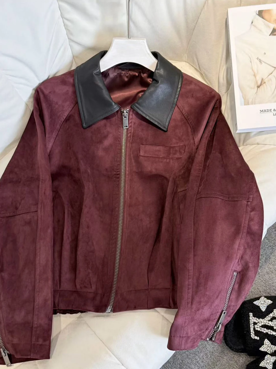 retro-collar-denim-bla-currant-suede-pilot-jaet-bury-outerwear-women's-faion-stand-fit-ort-coat-zipper-closure