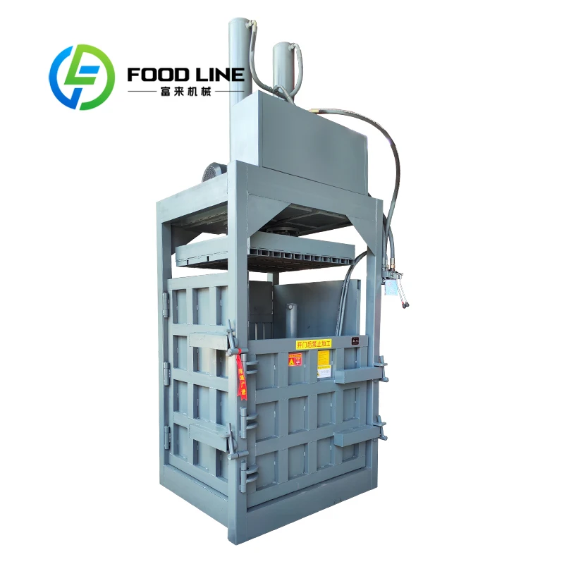 Anti Rust Vertical Hydraulic Baling Equipment Surface Protection Treatment Adapt To Humid Factory And Outdoor Recycling