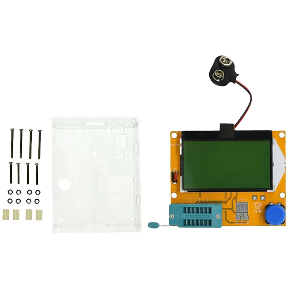 Graphical For LCR-T4 Tester with 12864 LCD for Resistor Capacitor Diode Transistor MOSFET SCR Parameter Measurement