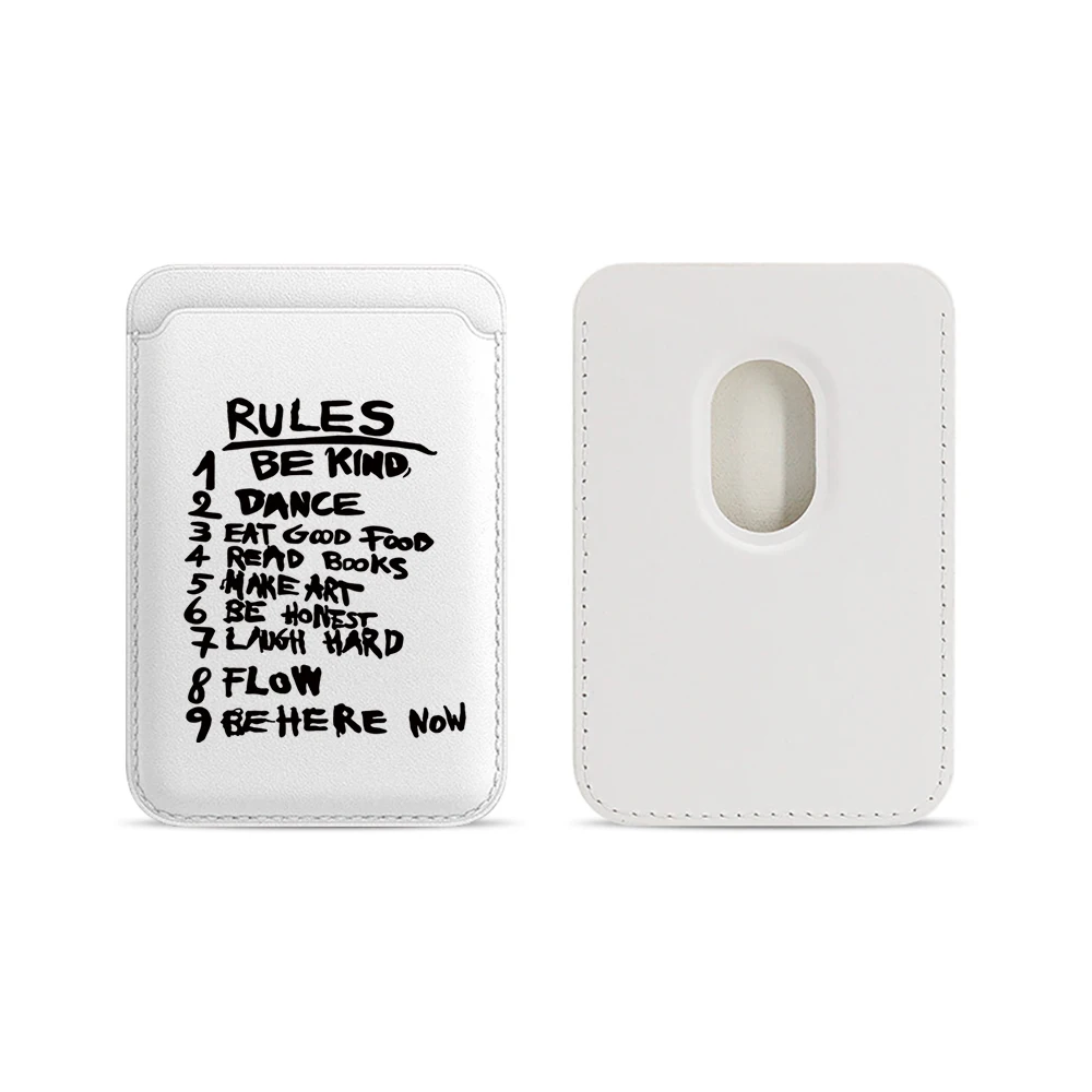 Rules Leder-Kartenetui Handyhülle Kartenhalter für Magnetische Hülle Geeignet für alle iPhones mit Magsafe-Kartenfunktion Rückseitentasche – Detail 9