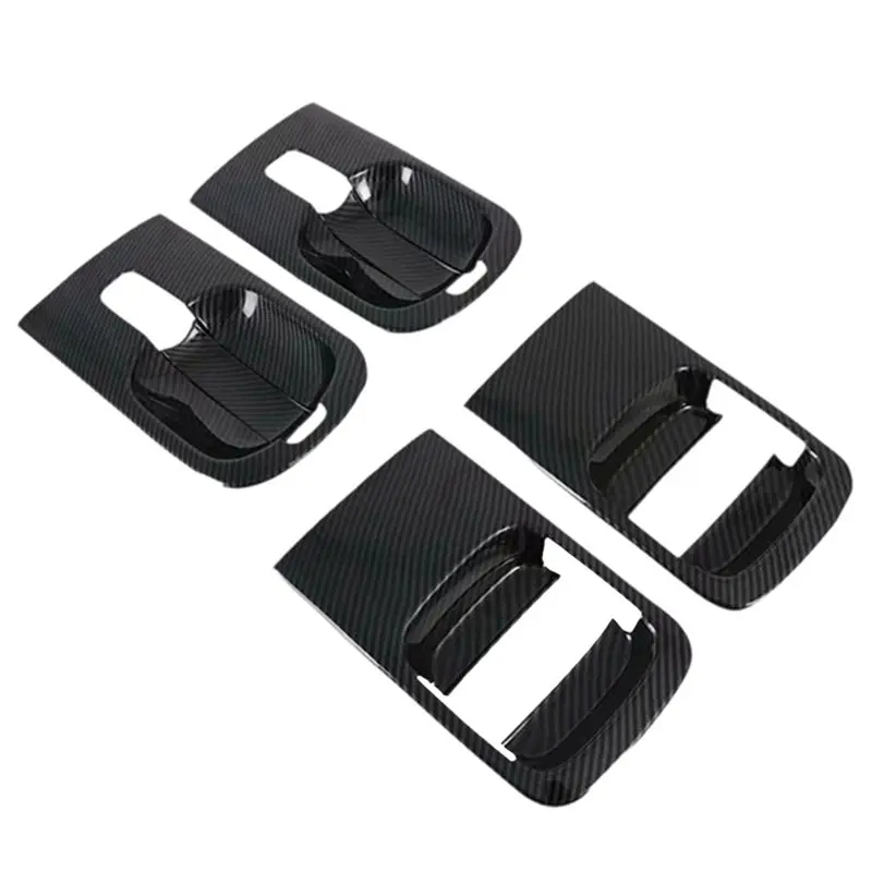 

Auto Parts Exterior Door Outer Handle Cover In Carbon Fiber Style-4 Pieces For H1 Grand Starex I800 Iload/Imax
