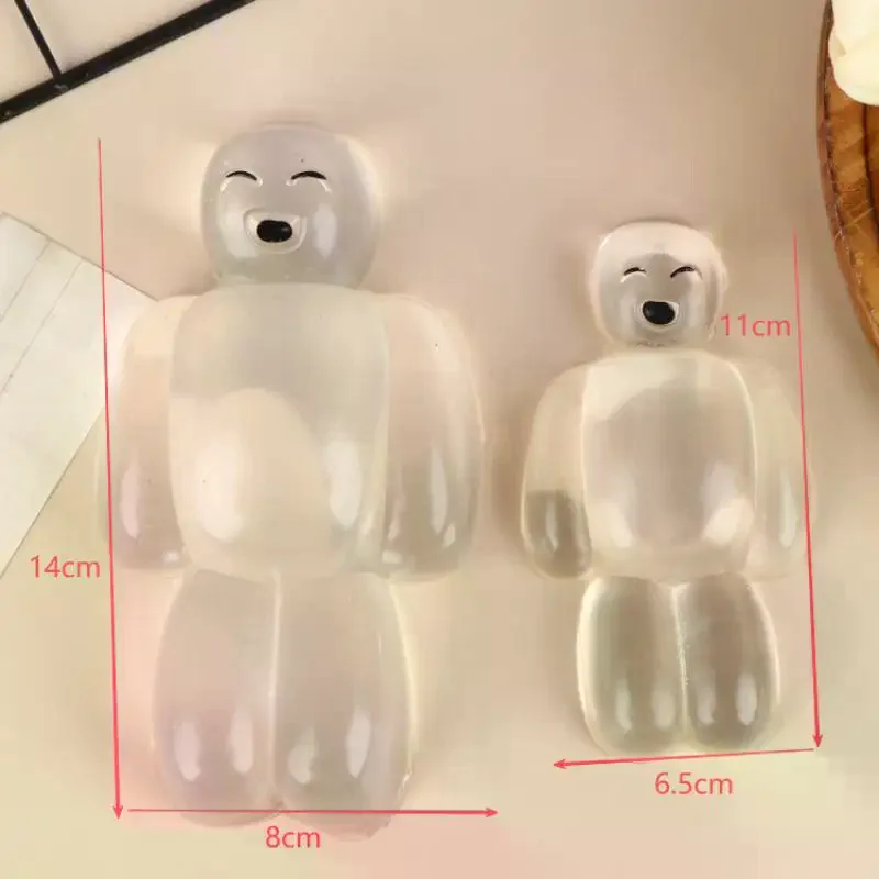 1pc bolha brinquedo fidget espremer sensorial robô popper anti-ansiedade brinquedo para adultos crianças asmr diversão festa presente