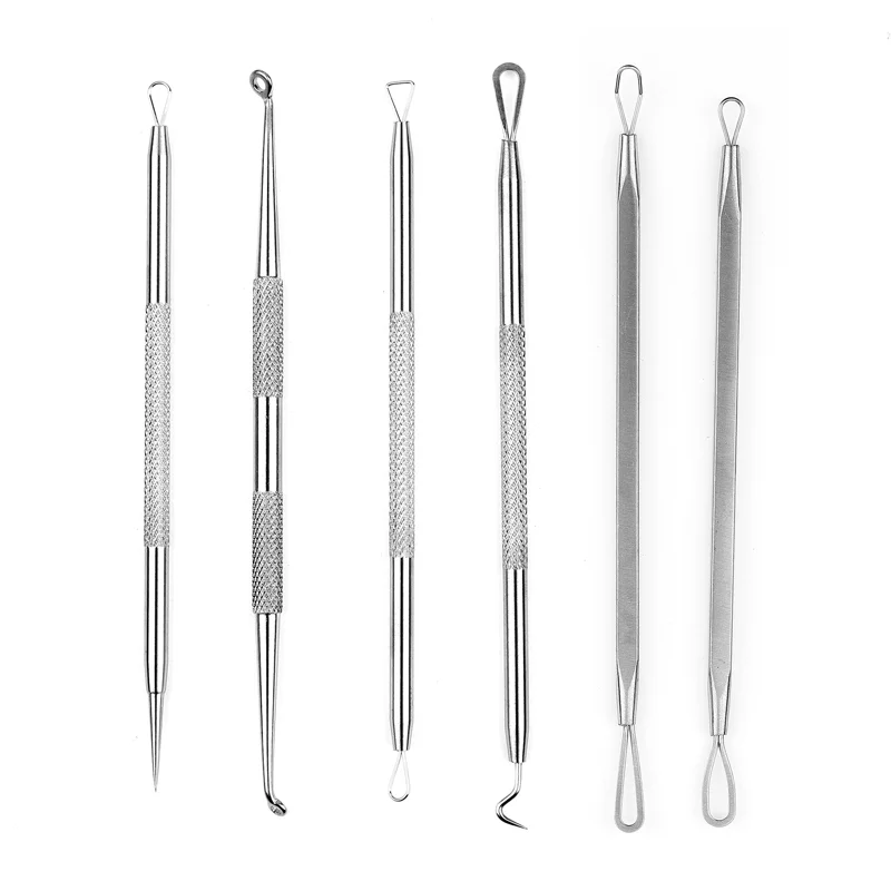 Extra Fijne Cellulaire Acne Mee-eter Pincet Gezichtsschoonheid Verwijder Acne Naald Gereedschappen voor Smet en Whitehead Verwijdering Huidverzorging