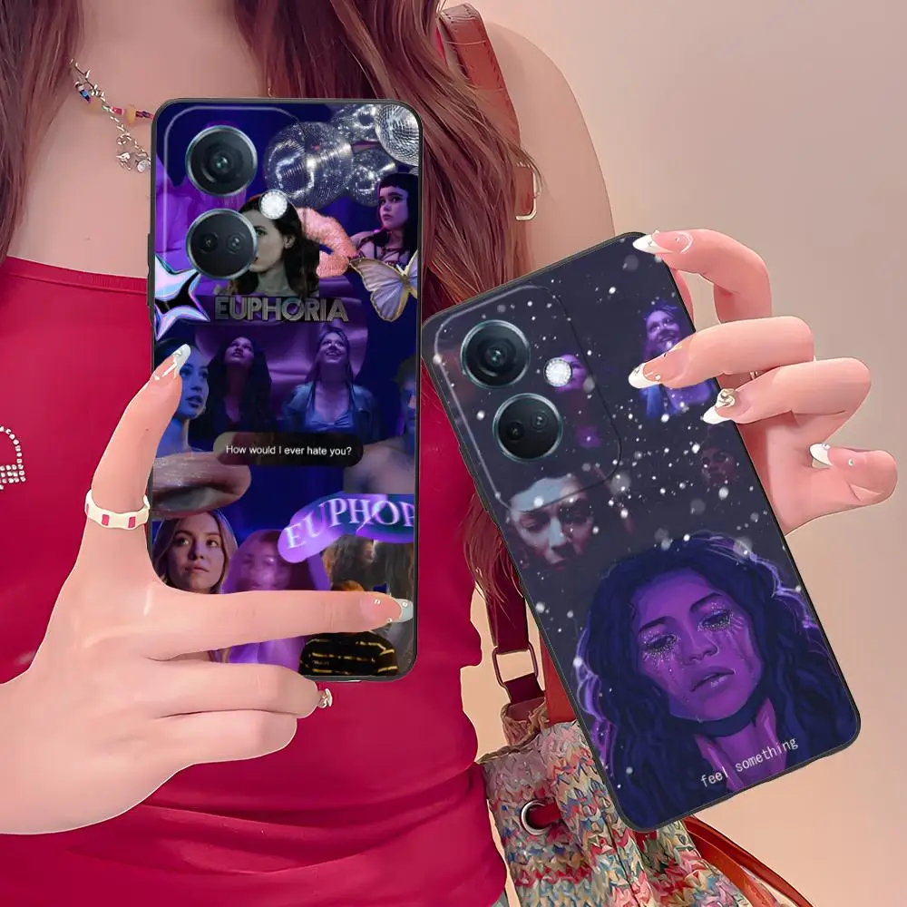 Coque de téléphone Fashion Euphoria pour OPPO Find X9 X8 X7 X6 X5 X3 X2 Plus s Pro Ultra Lite, housse antichoc en TPU souple