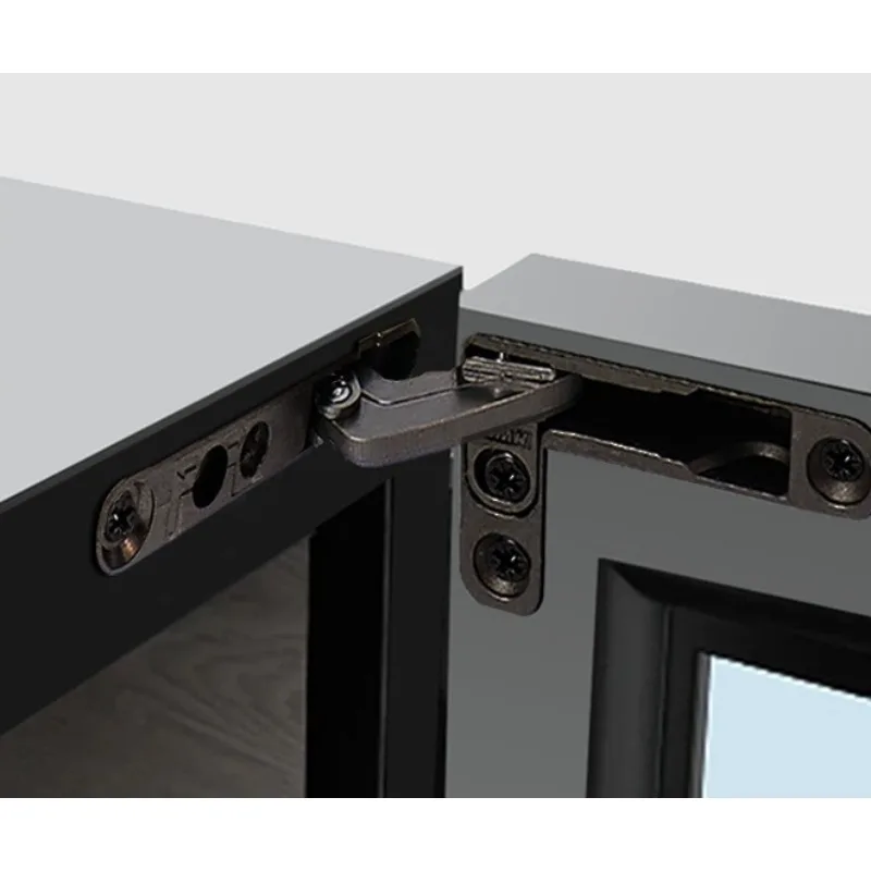Suitable for Heavy Duty Concealed Hidden Hinge Upper & Lower Invisible Hinge Aluminum Frame Door Cabinet Hardware Accessories