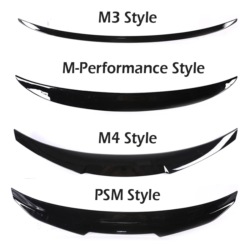 Rear Trunk Spoiler Wing Carbon Fiber M3 M4 MP PSM Style For BMW 3 Series E92 Coupe E93 Convertible M3 2006 -2014 320 325 328 330