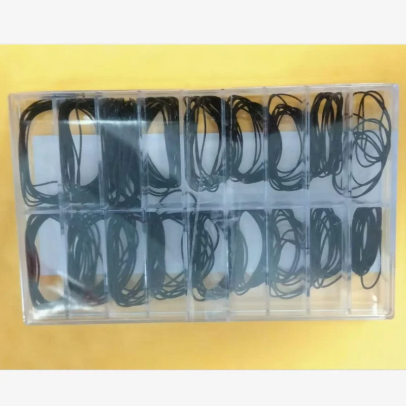 Assortment of 0.5mm 0.6mm Rubber Watch O-Rings 18 Sizes Waterproof Watch Back Case Gaskets For Watchmakers T2516