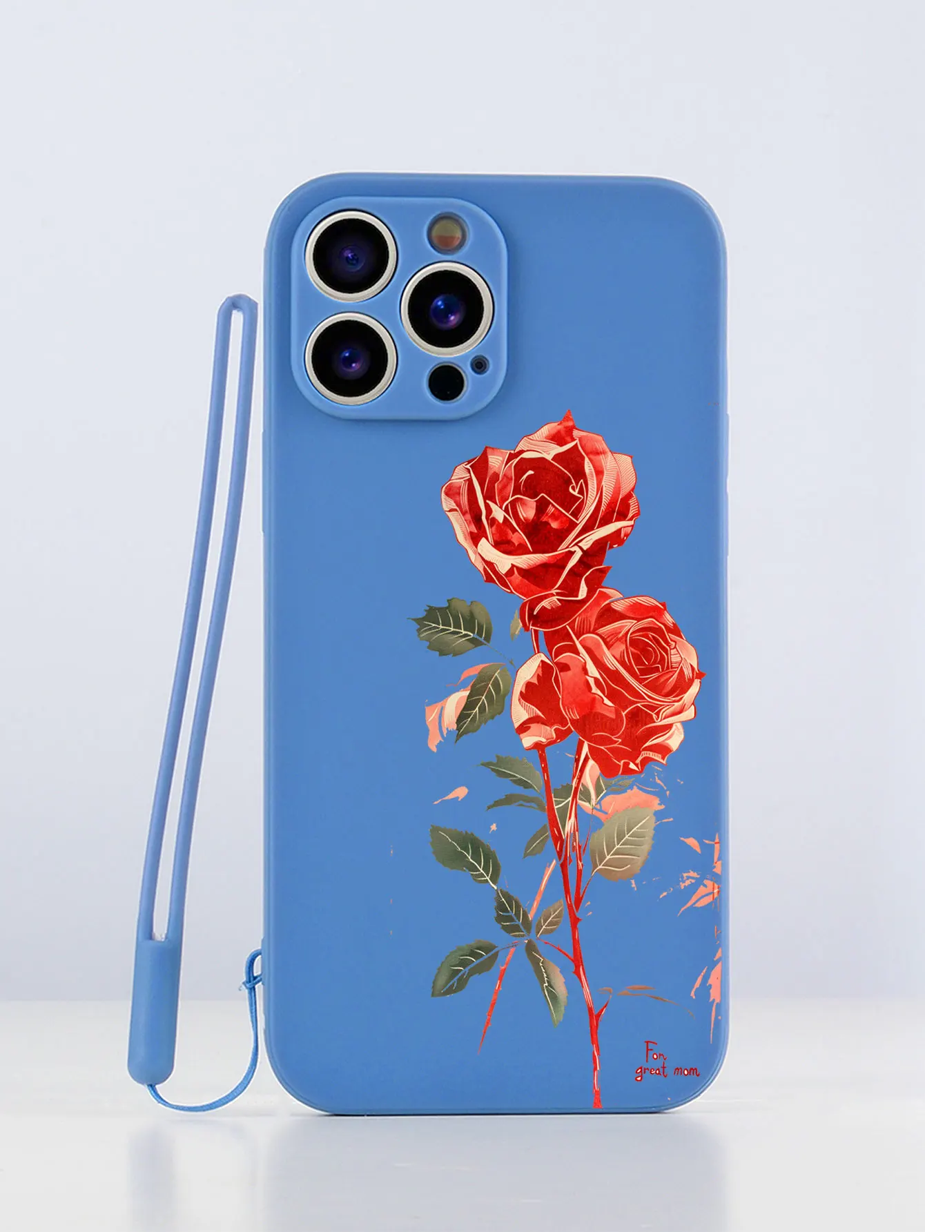 Роскошный чехол для телефона с жидким силиконовым узором «красная роза» для iPhone 17, 16, 15, 14 Plus, 13, 12, 11 Pro Max X XS XR 7 8 SE, задняя крышка Fundas