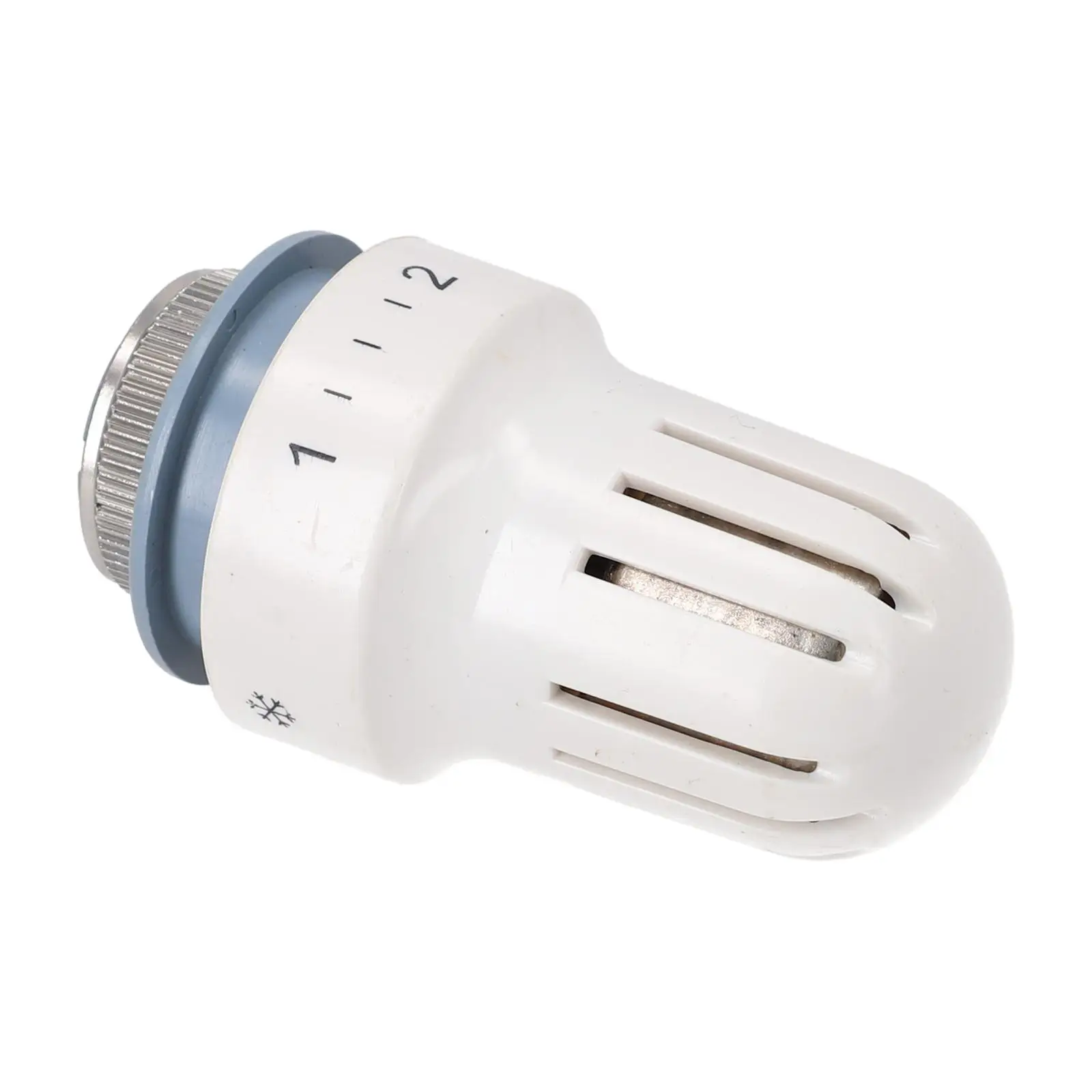 

Druable High Quality Practical Brand New Head Heater Thermostatic White With Frost Protection 8.7cmX3.4cm Alloy