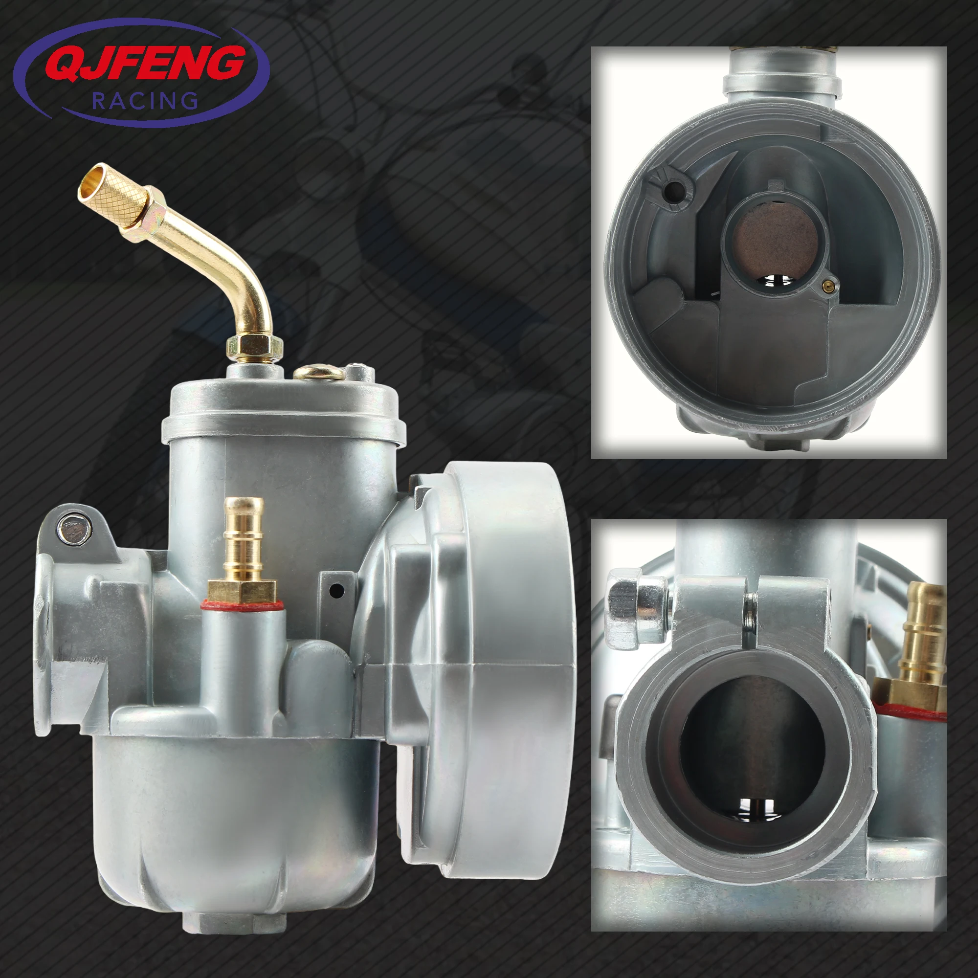

17MM Moped Bike Carburetor For PUCH 17 Bing Dax Replacement Parts Motorcycle New Carburador Fit PUCH 17mm Carb Bing Style