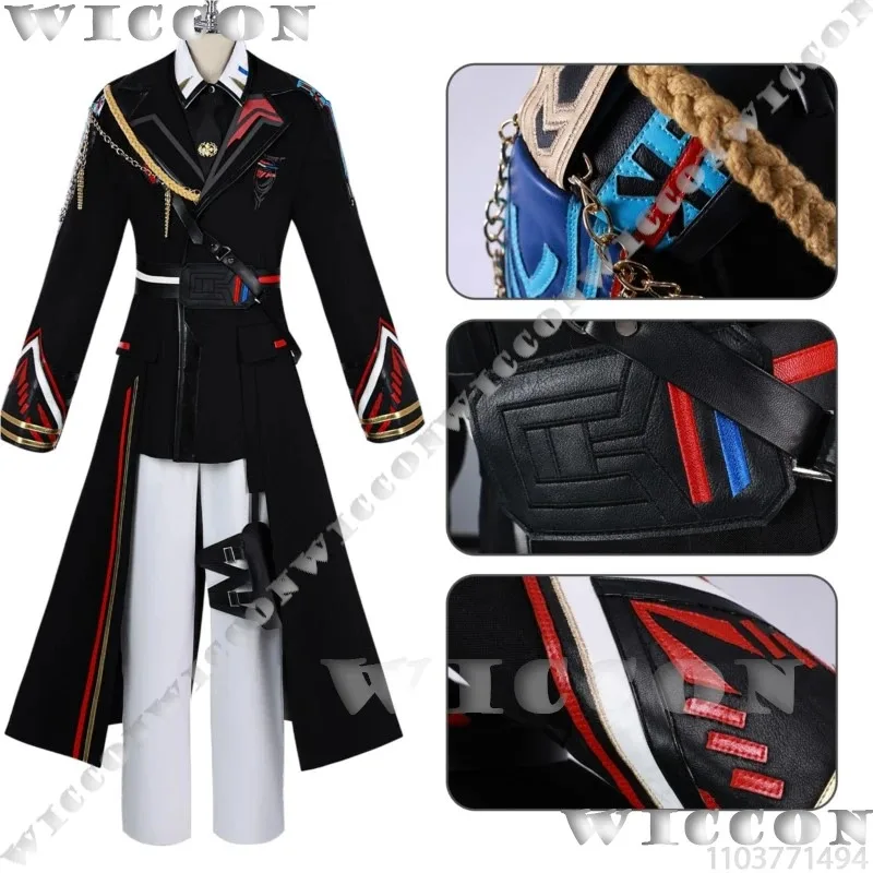 كاليب فارسبيس العقيد ماهيرو لعبة الحب والمساحة العميقة تأثيري حلي ضابط القيادة موحدة قبعة رجل هالوين Ck ؛ 3,c'5.b;8'