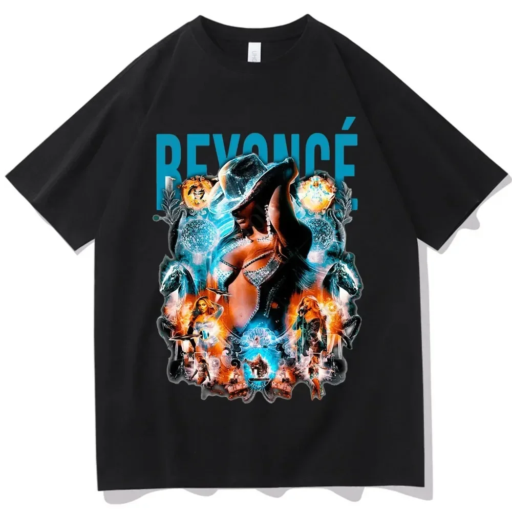 Beyonce Renaissance WorId Tour 2024 Shirts Man Woman T-Shirts Fashion Harajuku Hip Hop Tops