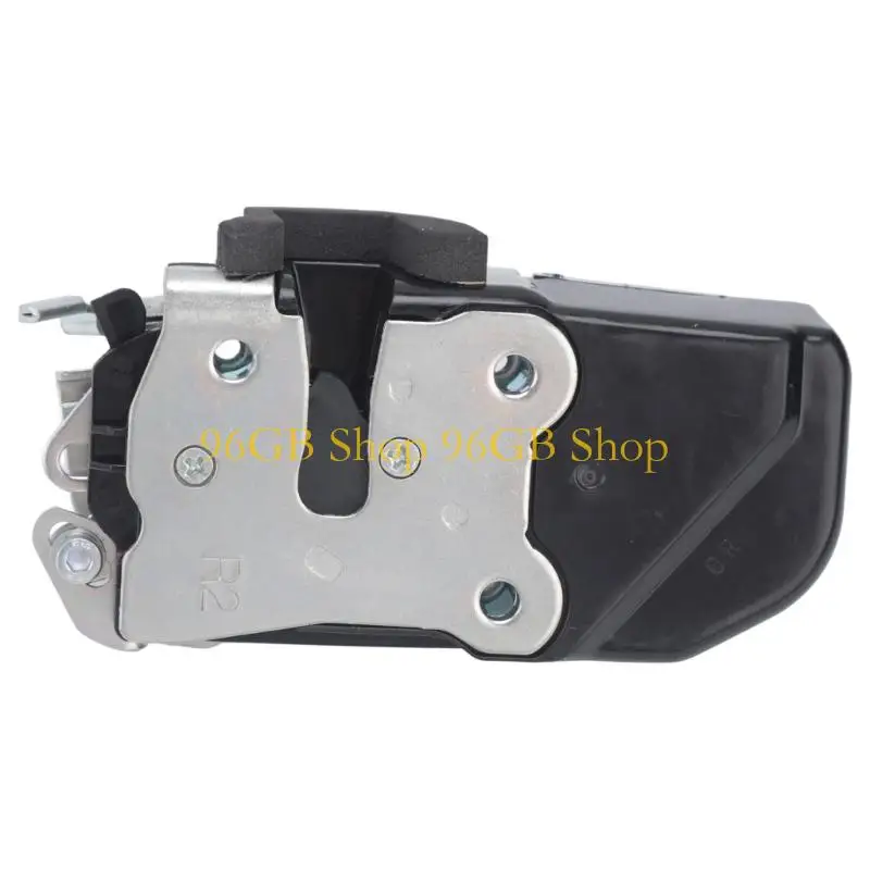96GB Door Lock Actuator Assembly with Plastic Housing, Visible Metal Lock Plate, Spring and Linkage, 55372846AB