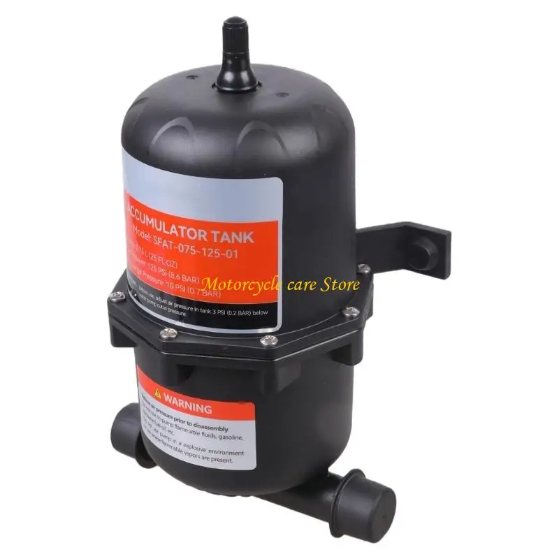 U75F 0,75L/23,5 oz acumulador água para tanque para o iate barco marinho RV Acumulador água Acessório do sistema