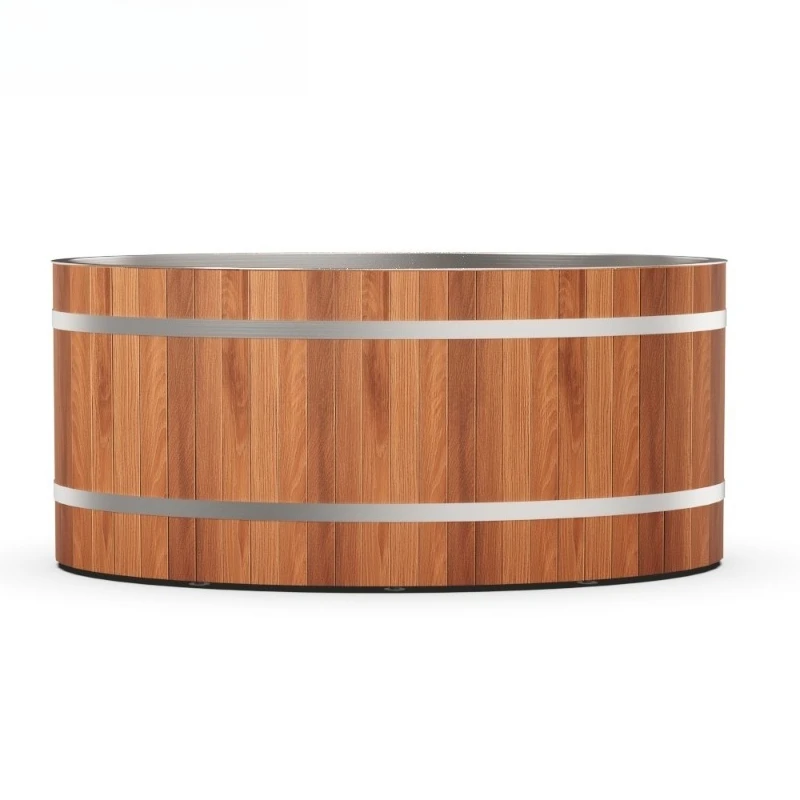 

Наружная гидромассажная ванна из нержавеющей стали Redwood 304, на подкладке