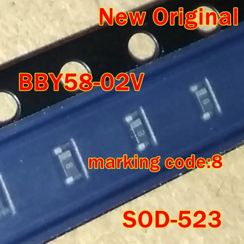 

5Pcs to 300Pcs Bby58-02V Bby58-02Ve6327 Sod-523 New Original Marking Code:8 Silicon Tuning Diodes